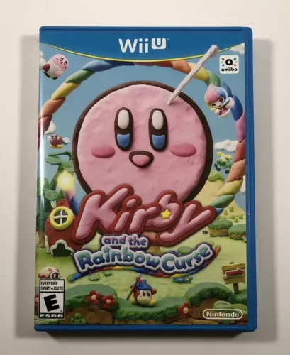 Kirby and the Rainbow Curse (Nintendo Wii U, 2015) Ships FAST!