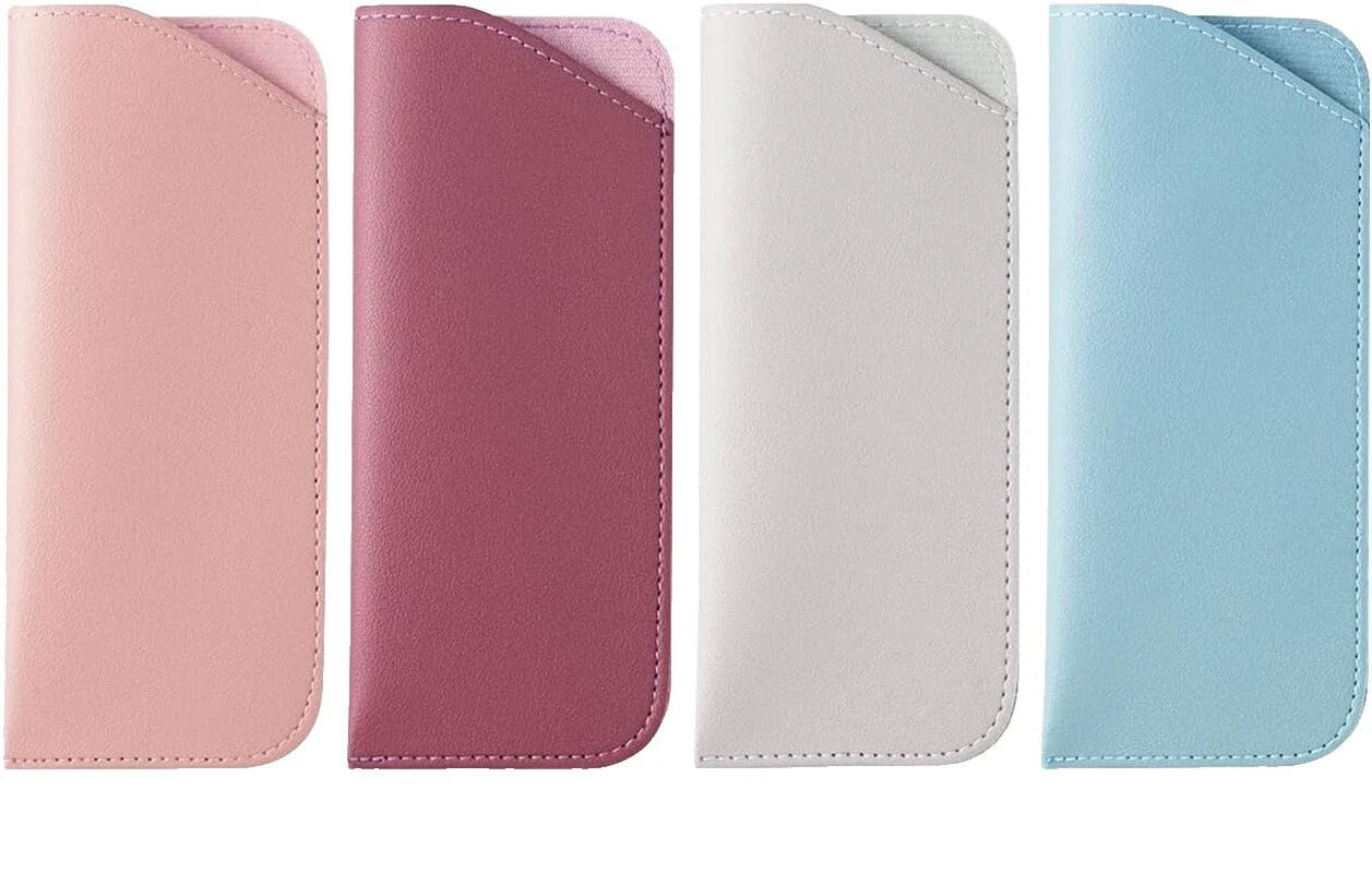 Bolsa de Cuero Gafas Gafas Estuches y almacenamiento