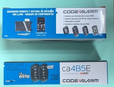 Code Alarm CARS REMOTE START MODULE & CA4B5E 1 WAY RF KIT 2500 FT OF RANGE