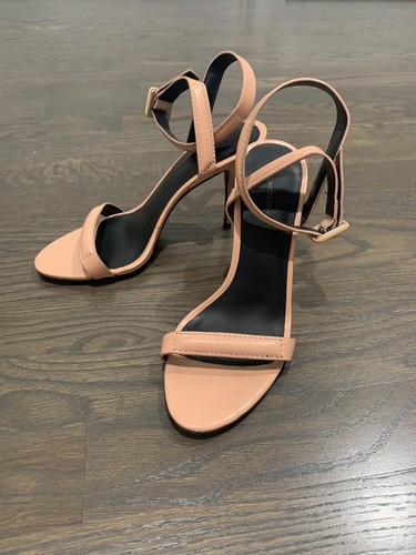 Сандалии ALEXANDER WANG Antonia Nude/Peach бежевые с ремешком на лодыжке  размер 36, 6 | eBay