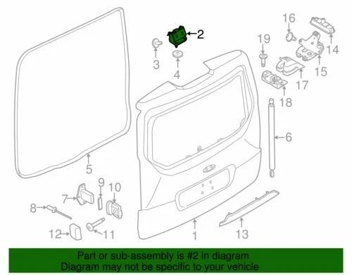Bisagra de puerta elevadora izquierda Ford Transit Connect 2012-2020 OEM NUEVA CP9Z-5842901-A Foto 2 de 4