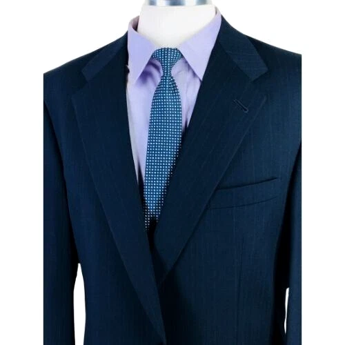 Giacca blazer 42L Burberrys Prorsum uomo vintage 2 bottoni lana peggiorata spilla nera