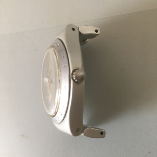 Vintage SWATCH Watch Irony Big YGS4021 2003 Aluminium Wristwatch TESTED WORKING - Picture 3 of 5