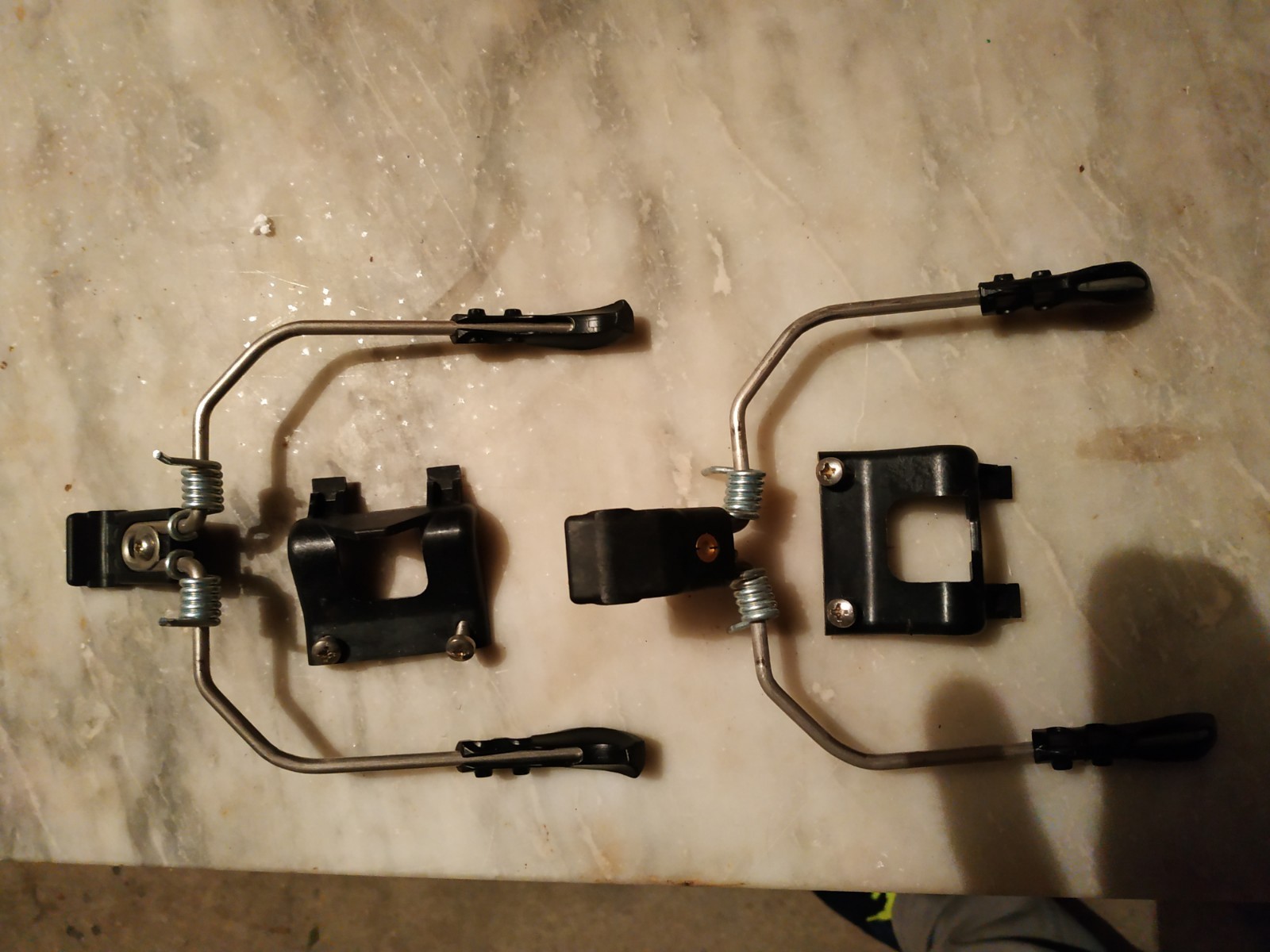 BMF3 telemark bindings , brake, SKI STOP da 125 mm eBay