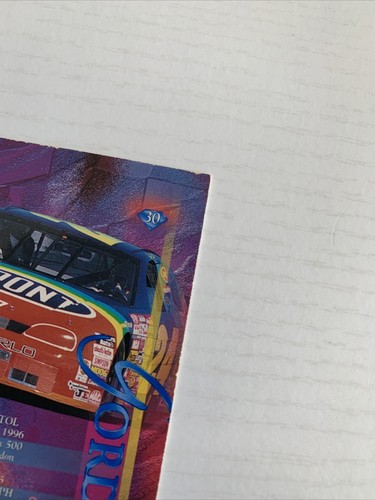 1996 Wheels Crown Jewels ELITE Numbered RARE 335/1099 JEFF GORDON Hall of Fame - Picture 8 of 10