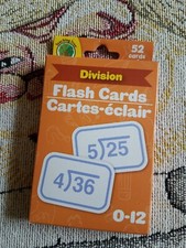 New 52 Division Flashcard Math Teaching Tree