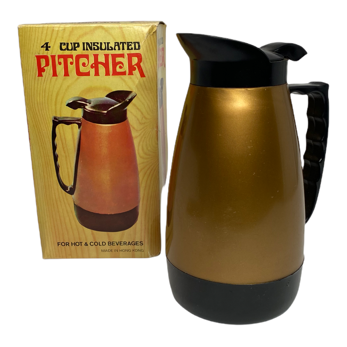 Vintage 4 Cup Insulated Pitcher - HJ No 488/9792 - Hot & Cold