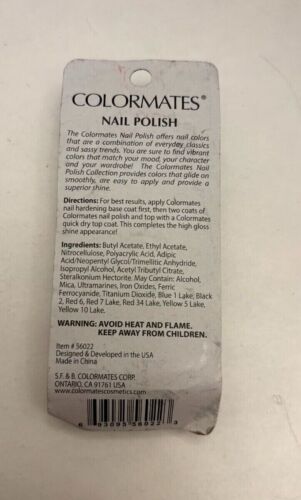 Colormates Nail Polish, 56022 Baby Grapes - Picture 2 of 2