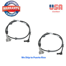 Set ABS Wheel Speed Sensor Front Fit:2005-2007 Nissan Titan Armada Infiniti QX56