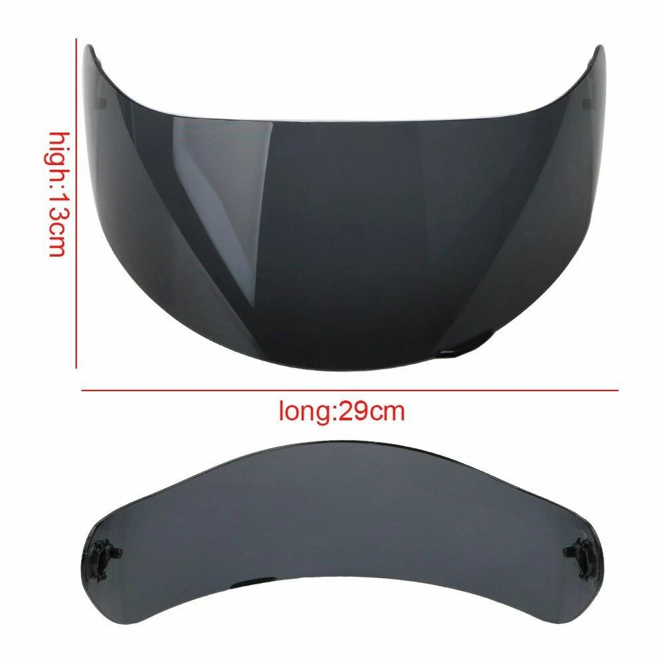 Motorcycle Anti-Scratch Helmet Wind Shield Lens Goggles AGV K3SV K5 Full Face - Image 4 of 4