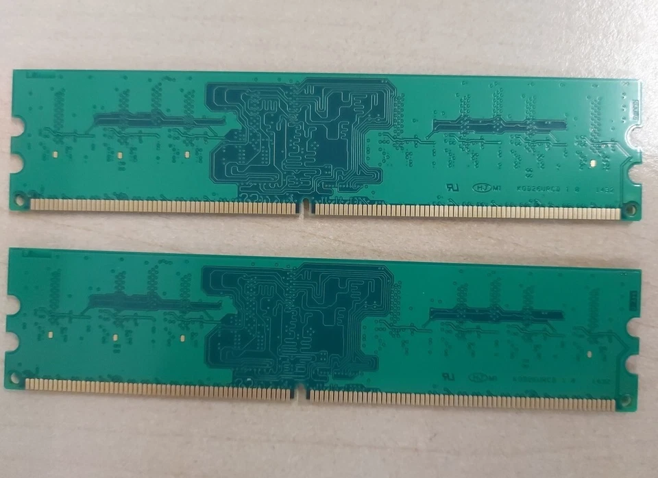 2x Crucial 1GB DIMMS Modules 2GB total CT12864AA667.M8FM untested FREEPOST UK✅ - Image 4 of 4