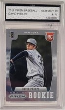  🔥2012 Panini Prizm Baseball David Phelps RC 🔥Gem Mint 10 (New York Yankees)🔥