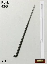 M00862 MOREZMORE 1 Felting Needle 42G EXTRA FINE FORK for Rooting Dry Felting