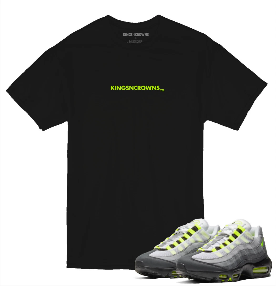 Air max 95 store og t shirt