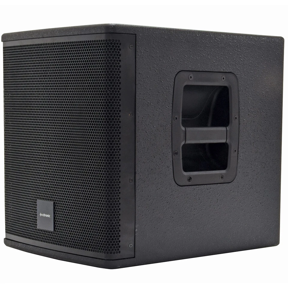 Citronic CASA-18BA 18' Active Subwoofer 600wrms Sub Powered Bass Bin - Image 2 of 4