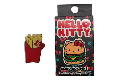 Loungefly Hello Kitty Snacks Blind Box Hard Enamel Pin Order of French Fries