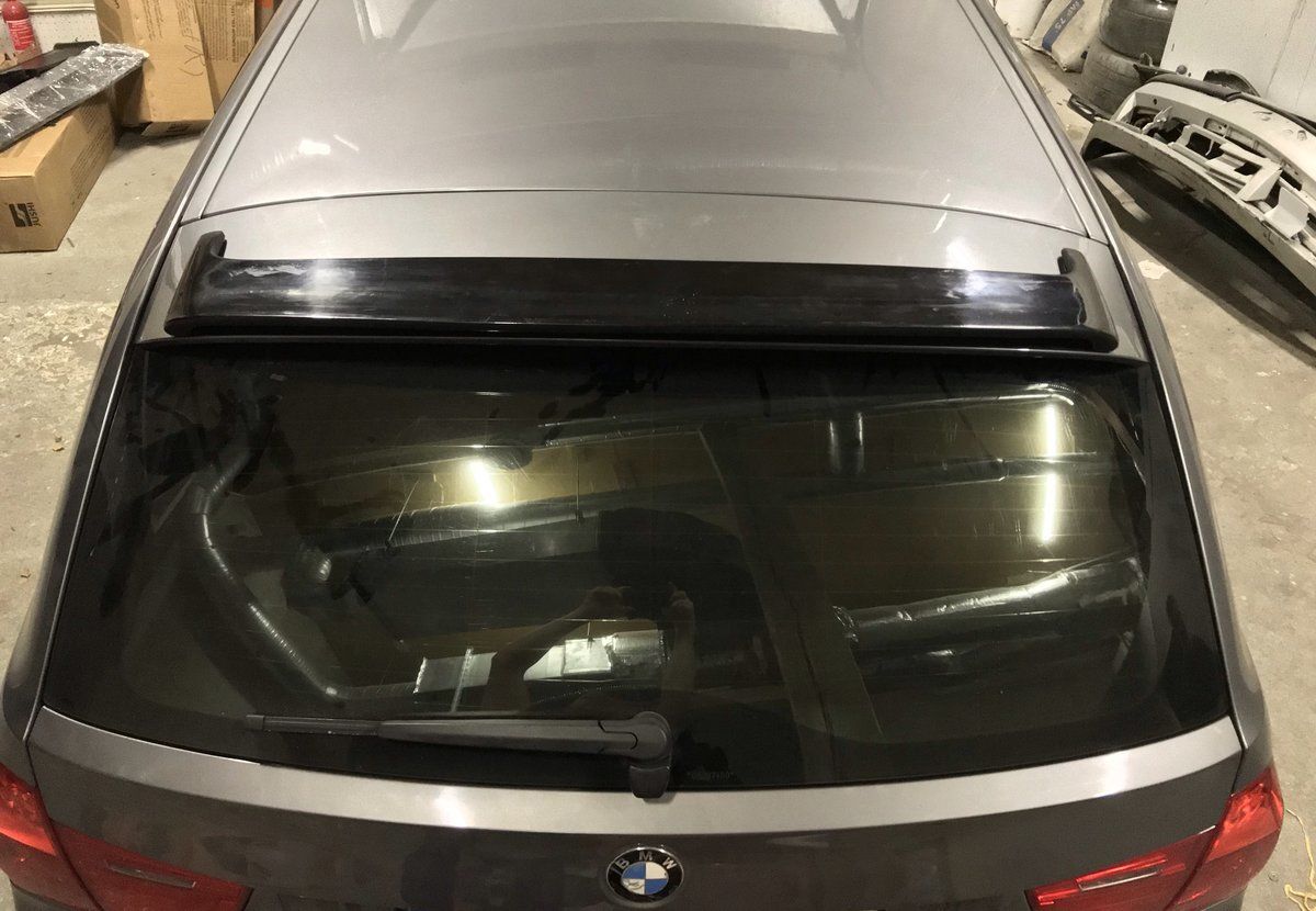 Fiberglass Performance Tailgate / Rear Door Spoiler Wing for BMW E91 ...