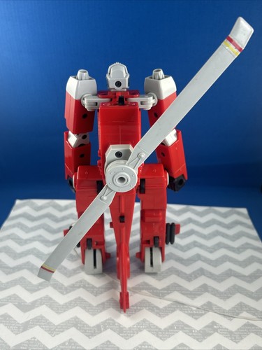 1985 Bandai Powerbots Flybot Transforming Helicopter Incomplete For PARTS Repair - Picture 14 of 17