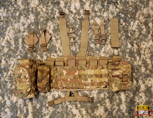 U.S. Military GI MOLLE II TAP Tactical Assault Panel With Y Harness | Multicam Pattern | Genuine Issue