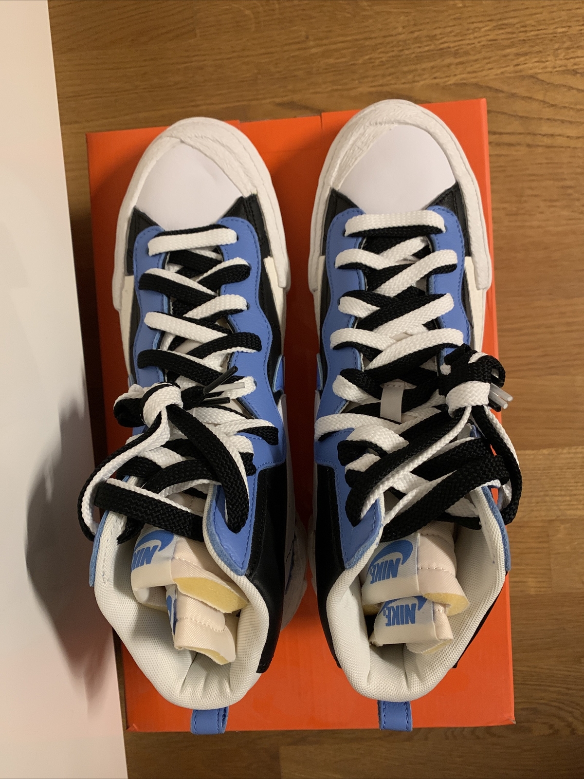 SACAI X NIKE Blazer Nike x Sacai blu medio taglia 43 US 9 5 fondo di magazzino
