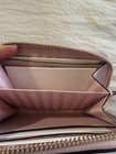 Victoria's Secret Small Wallet With Zip Floral Butterfly - used but PERFECT — photo 2