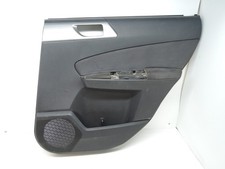11-13 FORESTER RIGHT PASSENGER REAR DOOR TRIM PANEL BLACK