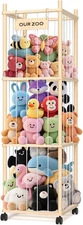 Stuffed Animal Storage: Wood Zoo, Holder with... 
