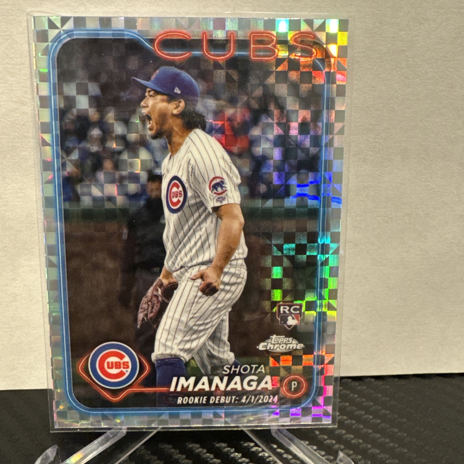 2024 Topps Chrome Update Series - Rookie Debut Shota Imanaga #USC95 X-Fractor