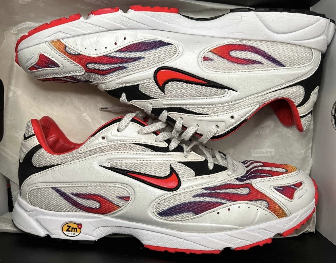 Nike Supreme x Zoom Streak Spectrum Plus Habanero Red for Sale
