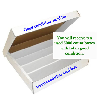 10 Gentle Used Monster Box (5000 Count) Corrugated Cardboard Storage Box
