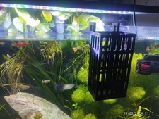 Aquarium Plant Holder 58mmx40mmx110mm Hooks Up To 9mm Thick Tanks