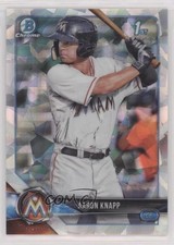 2018 Bowman Chrome Prospects Atomic Refractor Aaron Knapp #BCP5 08jk