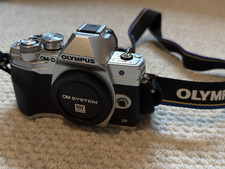 Olympus OM-D E-M10 Mark IV 20.3MP Mirrorless Camera - Silver (Body Only)