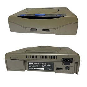 Sega Saturn HST-3200 Gray Console Only Tested Working NTSC-J From Japan Cleaned!