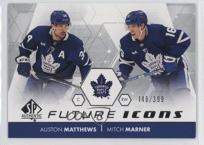 2022 SP Authentic Future Icons 148/399 Auston Matthews Mitch Marner #FI-28 uk2