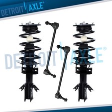 Pair (2) Front Struts Assembly Sway Bars Kit for 2013 - 2018 Ford Fusion FWD
