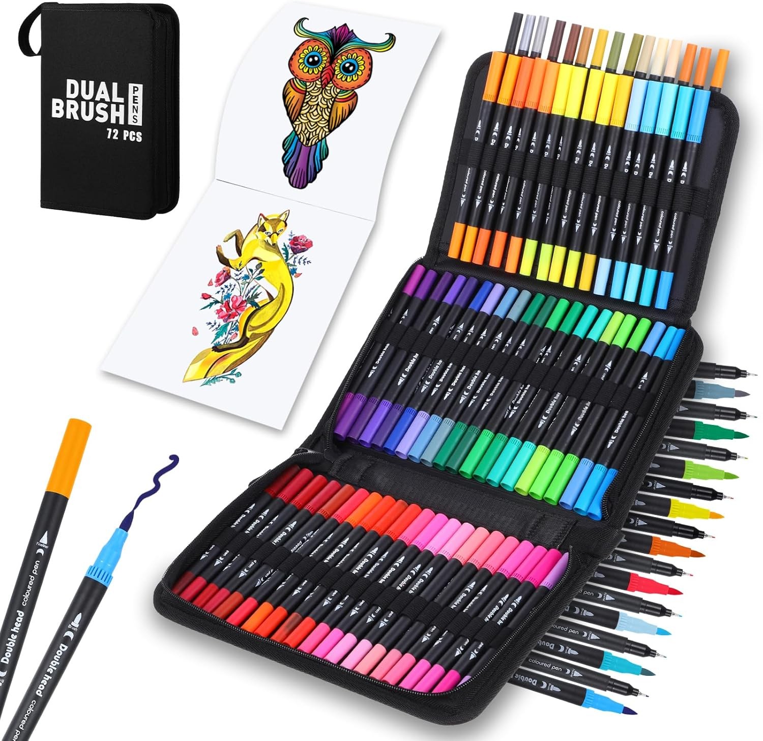 Pens, Acrylic 1 Count (pack Of 72), Multicolor