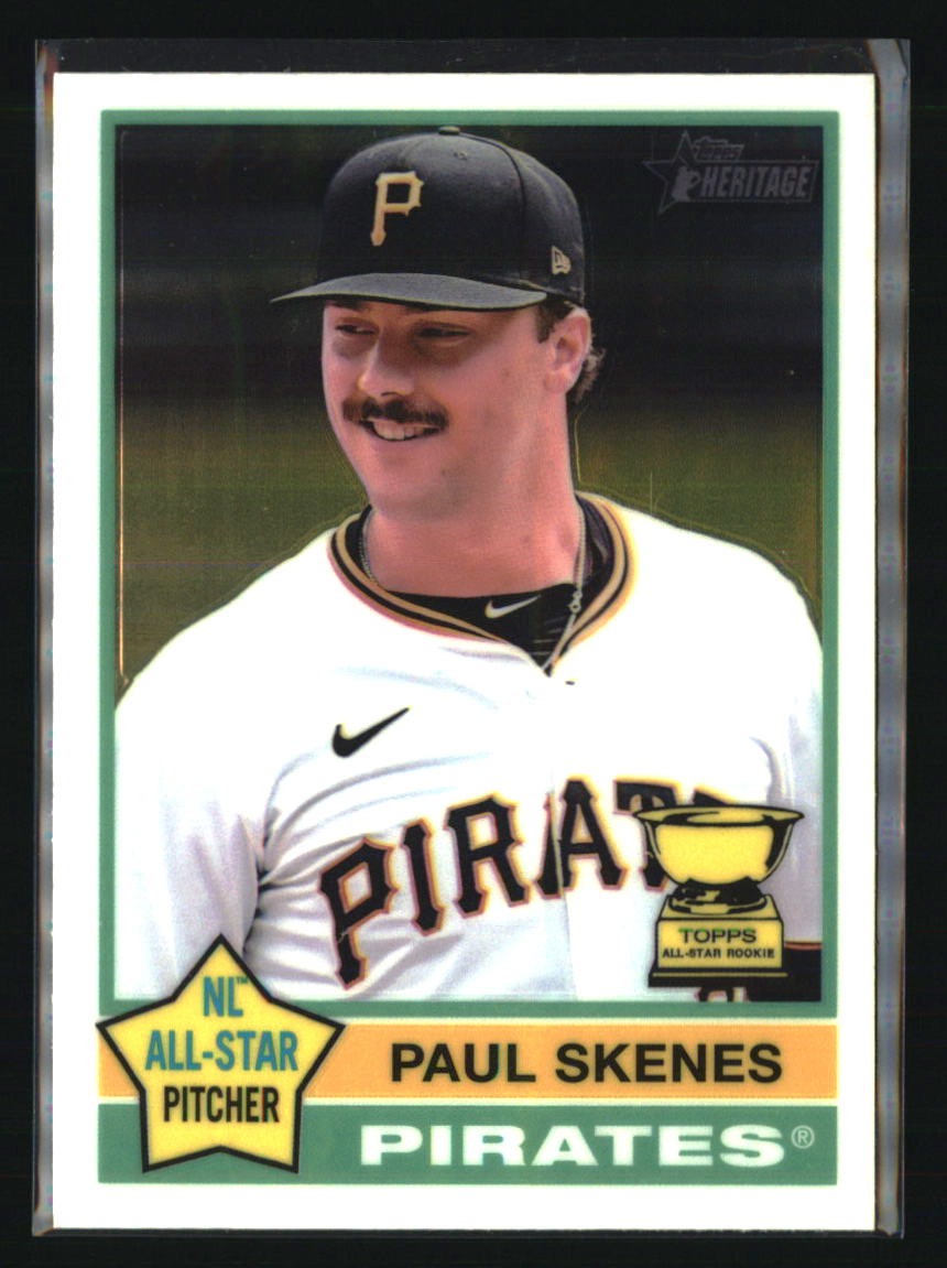 2025 Topps Heritage #60 Paul Skenes Chrome