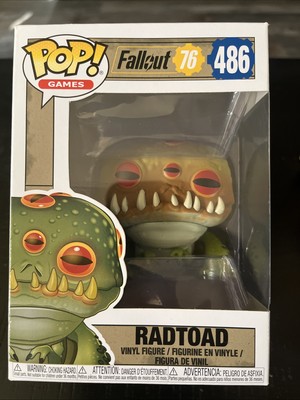 Funko Pop! Games Fallout 76 Radtoad #486 Vinyl Figure