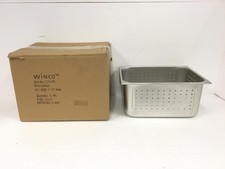 NEW 6x Winco SPHP6 Perforated Steam Table Pans 6" x 10" x 12" FREE SHIPPING