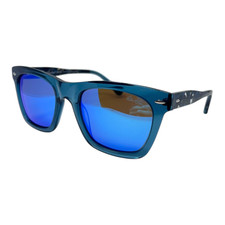 ROBERT GRAHAM - CALVIN BLU 56/21/145 - BLUE - NEW Authentic POLARIZED SUNGLASSES