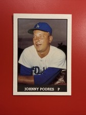 1980 TCMA 1959 Baseball Card JOHNNY PODRES Los Angeles Dodgers #29