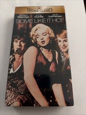 Some Like It Hot Sealed VHS, 1997, Vintage Classics 