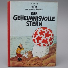 Tim der pfiffige Reporter d. geheimnisvolle Stern Hergé Casterman 3. Aufl. 1.RAI