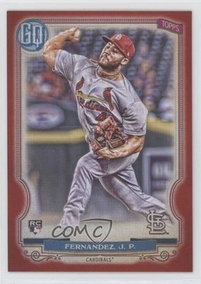 2020 Topps Gypsy Queen Red 9/10 Junior Fernandez #87 Rookie RC 06ee
