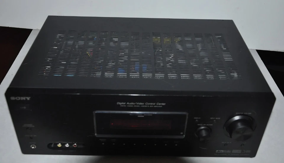 Sony STR-DG500 6.1 Ch AV Home Theater Surround Sound Receiver Tested & Working - Image 3 of 4