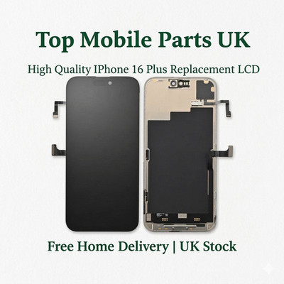 Für iPhone 16 Plus Ersatz LCD Display 3D Touch Digitizer schneller UK Versand