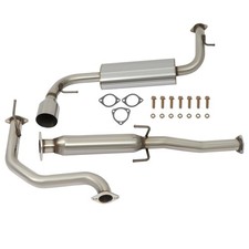 For 1988-91 Crx Cr-x 3dr Ed 1.5l 4 Rolled Muffler Tip Stainless Exhaust