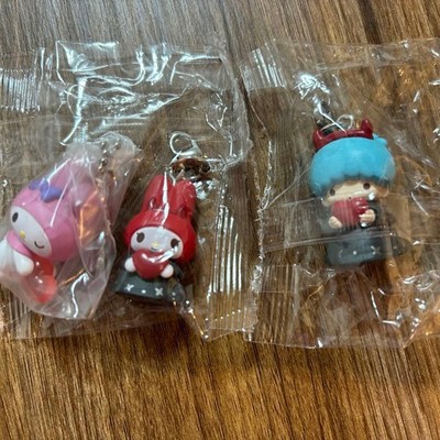 Sanrio Characters Heart Akuma My Melody & Kiki Nakayoshi Swing 3Piece