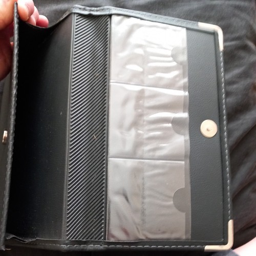 GENUINE VAUXHALL DOCUMENT OWNER MANUAL HANDBOOK WALLET LEATHER STYLE FOLDER - Picture 3 of 4